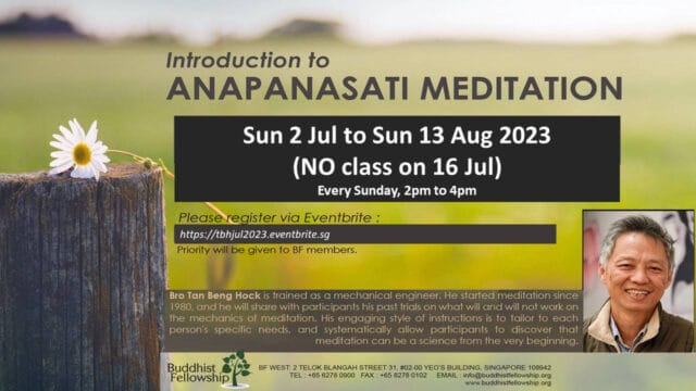 anapanasati meditation