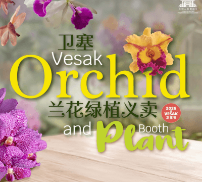 Vesak Orchid and Plant Booth 卫塞兰花绿植义卖